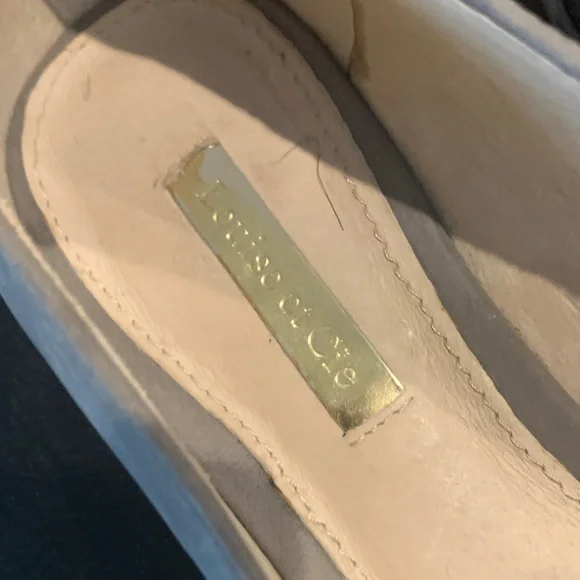 Louise et Cie Light Gray Fringe Loafers - Picture 3 of 5